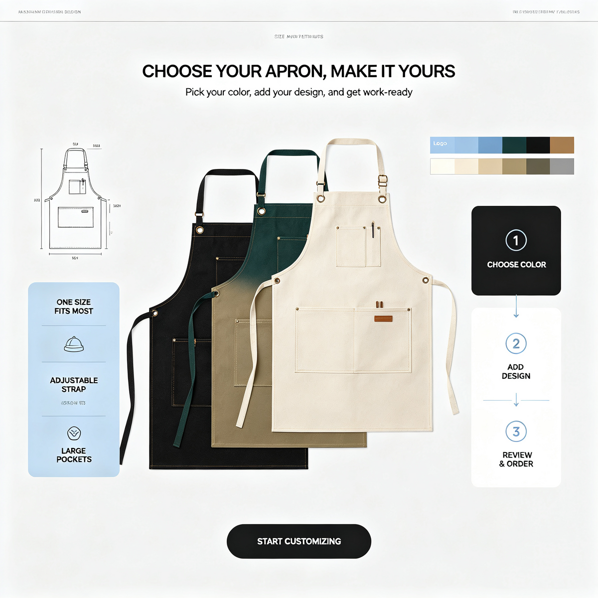 Canvas Aprons